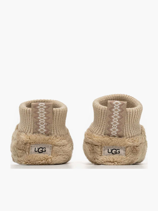 UGG Бебешки Пантофки Бежов