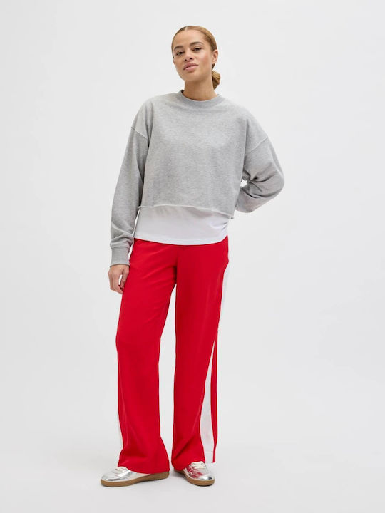 Cropped Women's Sweatshirt Dark Grey