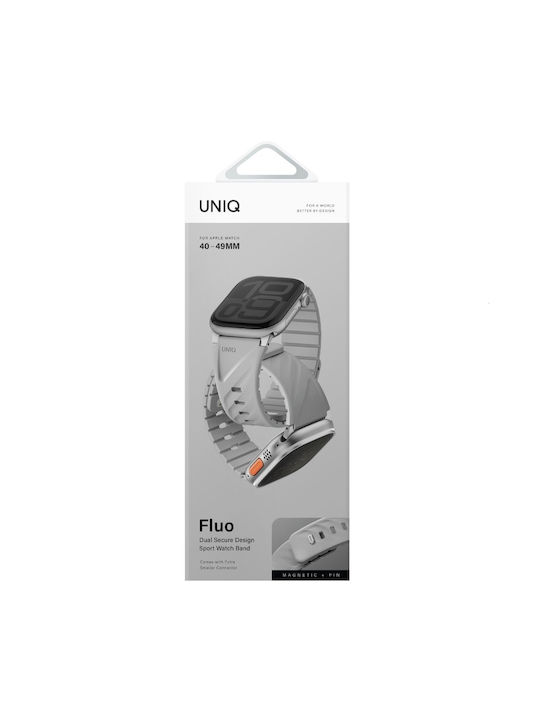 Uniq Λουράκι Σιλικόνης Γκρι (Apple Watch 49/46/45/44/42/41/40mm, Uniq)