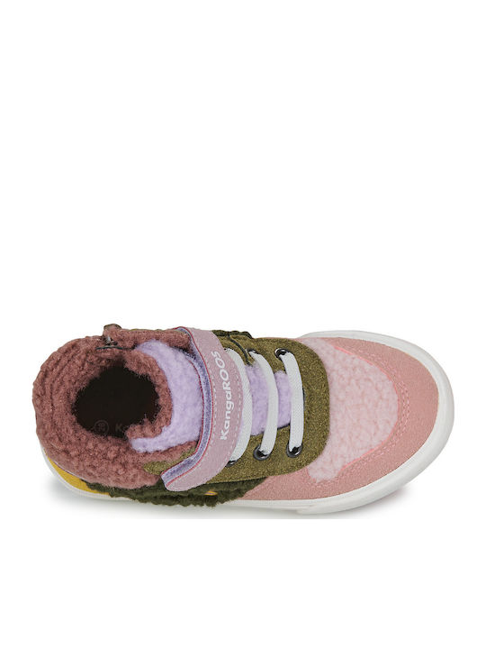 Adidași Copii Tip Înalt Cu Închidere Hoop & Loop Multicolori