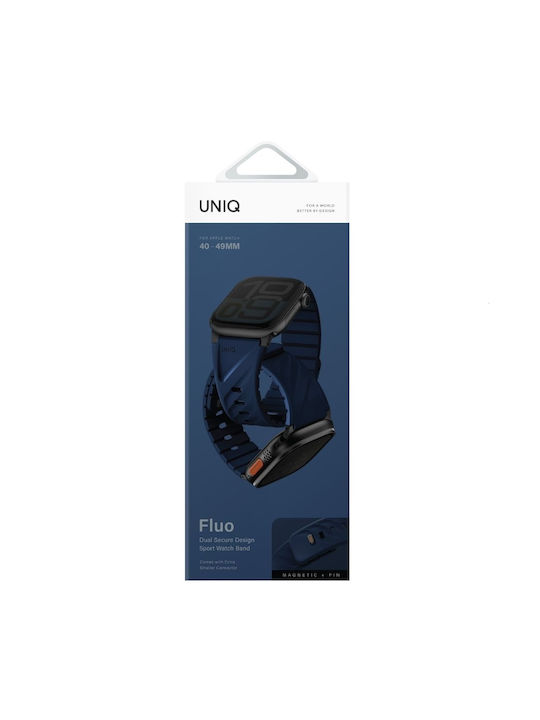 Uniq Λουράκι Σιλικόνης Μπλε (Apple Watch 49/46/45/44/42/41/40mm, Uniq)