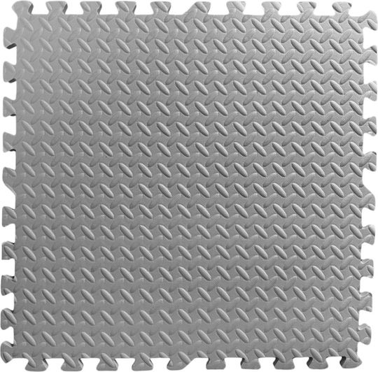 Rage Boden Puzzle Fitnessstudio Gray 60x60x1.2cm 4Stück
