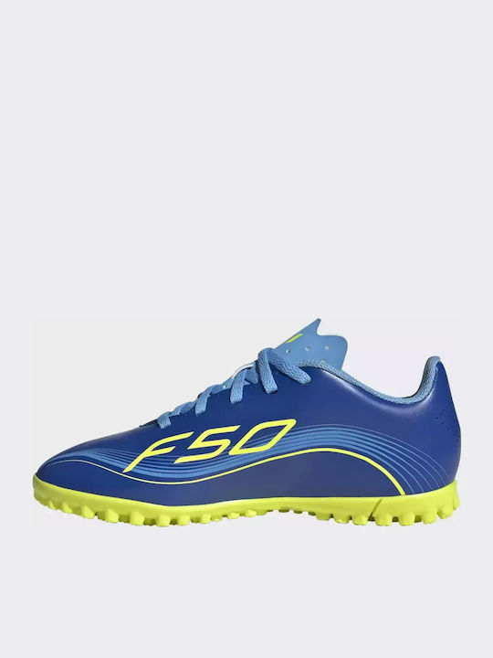 F50 Messi Club Kids Turf Soccer Shoes Blue