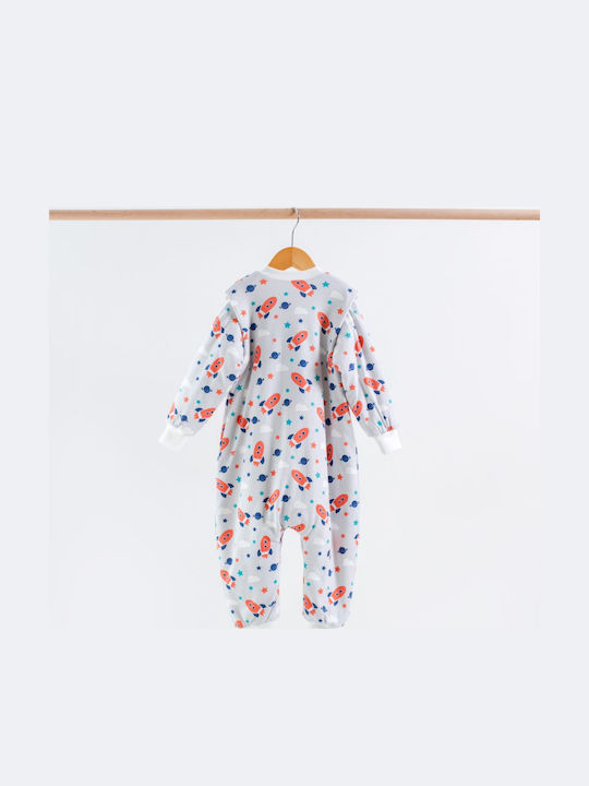 abo Winter Sleeping Bag with Feet Classic 2.5 Tog Classic Space with Detachable Sleeves