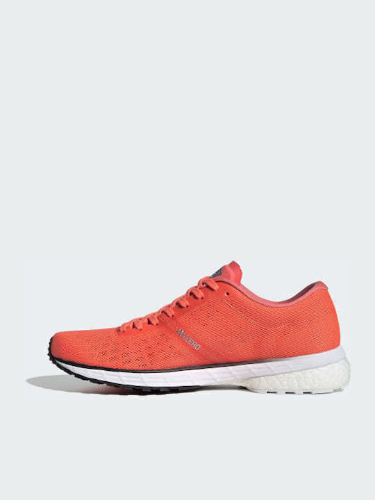 Adizero Adios 5 Sport Shoes Running Signal Coral / Silver Metallic / Core Black