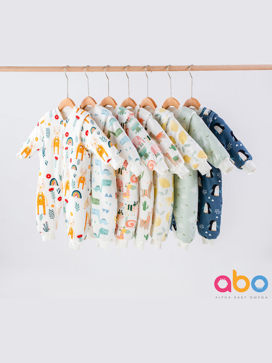 abo Winter Sleeping Bag with Feet Classic 2.5 Tog Classic Space with Detachable Sleeves