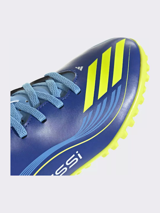 F50 Messi Club Kids Turf Soccer Shoes Blue