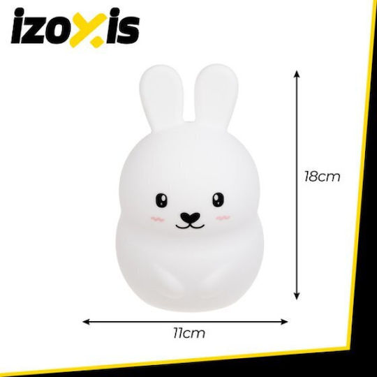 Izoxis Lumini LED Lampă decorativă pentru copii Alb 18x11cm Izoxis Lumini LED Lampă decorativă pentru copii Alb 18x11cm