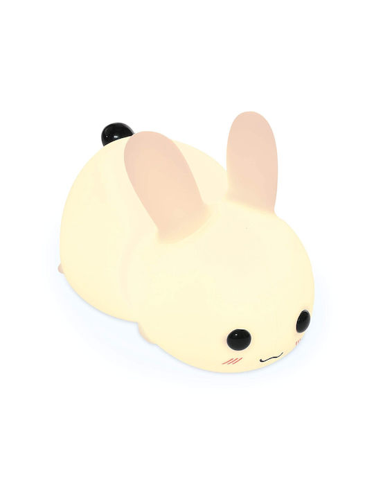 Navaris Led Kids Decorative Lamp Rabbit White 14.7x9.8x9εκ.