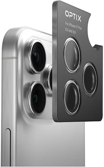 Uniq Optix Camera Protection Tempered Glass Black for the iPhone 17