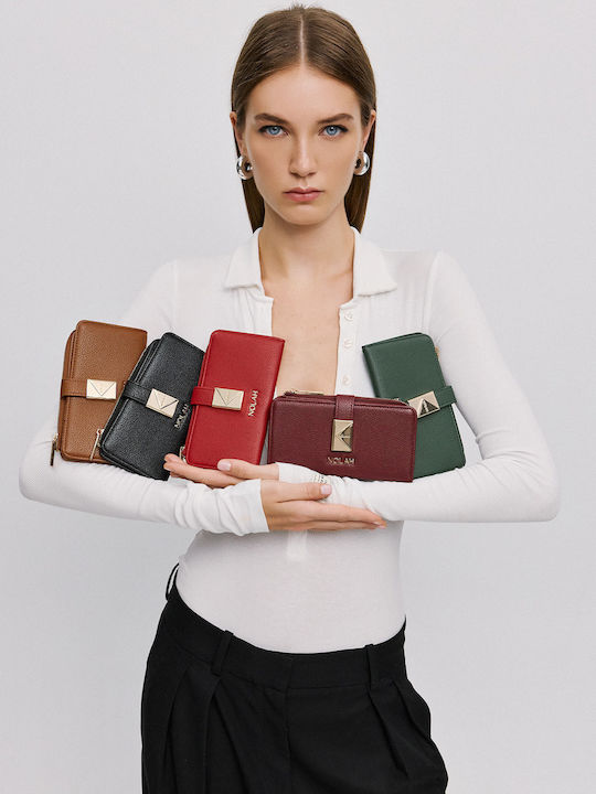 Savvina Large Women's Wallet Classic Red