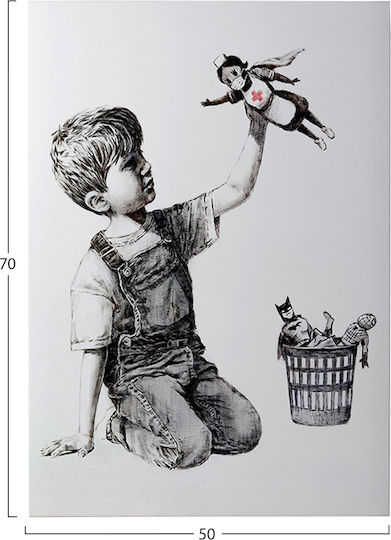 HomeMarkt Gobi Tablou pe Pânză 50x70cm