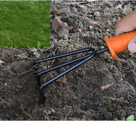 Set 12 Unelte de Grădină Flippy Pentru Plantare Prelucrare Sol Îngrijire Plante Mânere Portocalii Cutie Material Pvc Carton Inclusă 37x28 Cm Negre