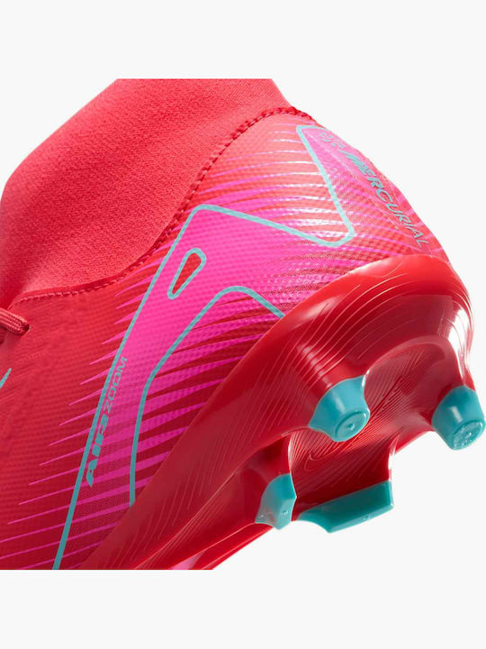 Nike Mercurial Superfly 10 Academy Football Shoes with Cleats Red