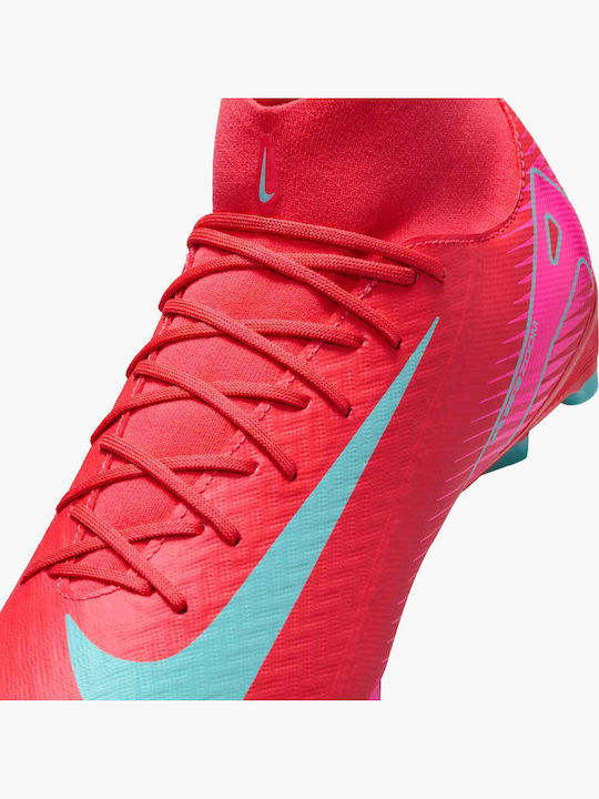 Nike Mercurial Superfly 10 Academy Football Shoes with Cleats Red