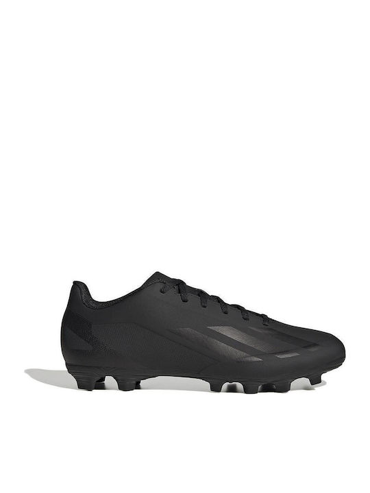adidas X Crazyfast.4 Футболни Обувки с Бутони Черни
