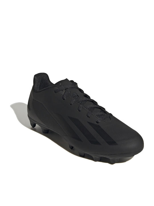 adidas X Crazyfast.4 Футболни Обувки с Бутони Черни