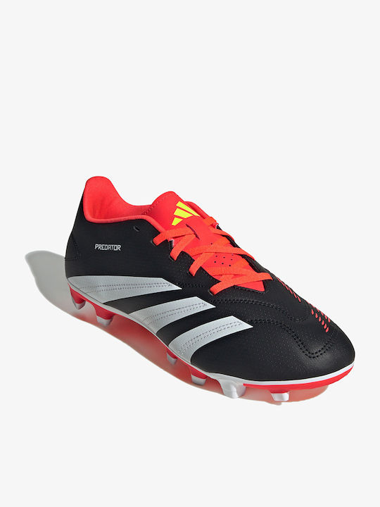 adidas Predator Club Football Shoes with Cleats Black