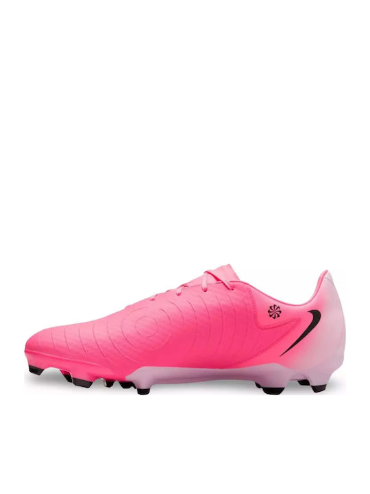 Nike Phantom GX 2 Academy Football Shoes with Cleats Sunset Pulse / Black