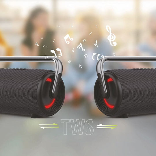 Manta NYX Ηχείο Bluetooth 80W με Ραδιόφωνο Μαύρο
