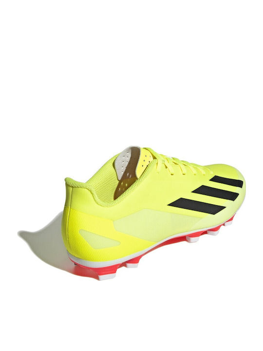 adidas X Crazyfast Club Football Shoes with Cleats Yellow