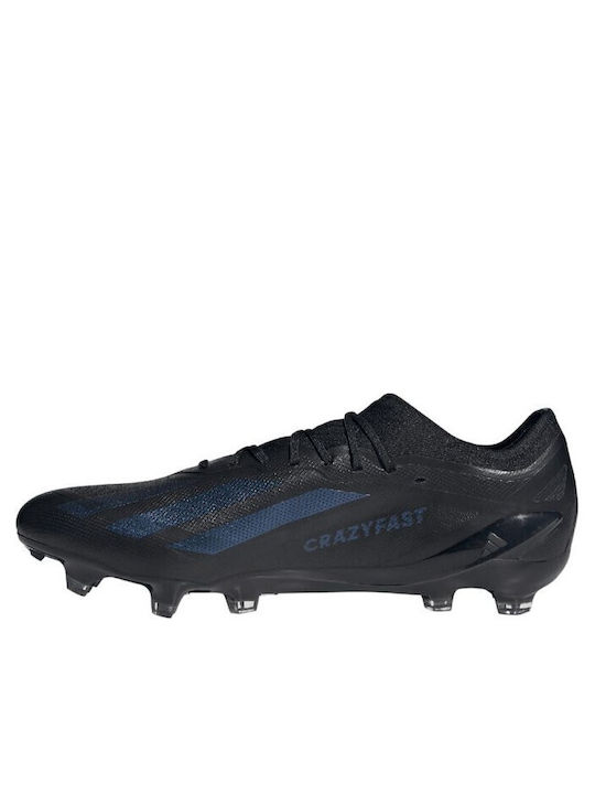 adidas X Crazyfast.1 Football Shoes with Cleats Core Black
