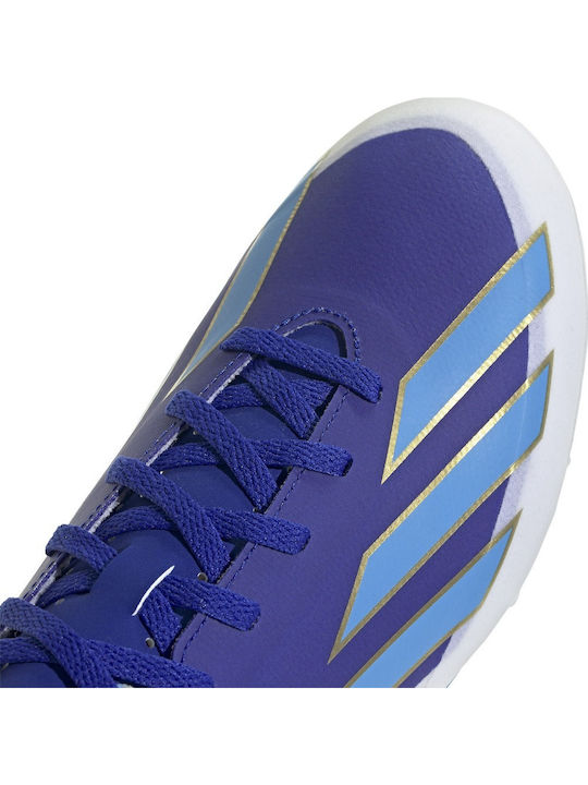 adidas X Crazyfast Club Messi Football Shoes with Cleats Lucid Blue / Blue Burst / Cloud White