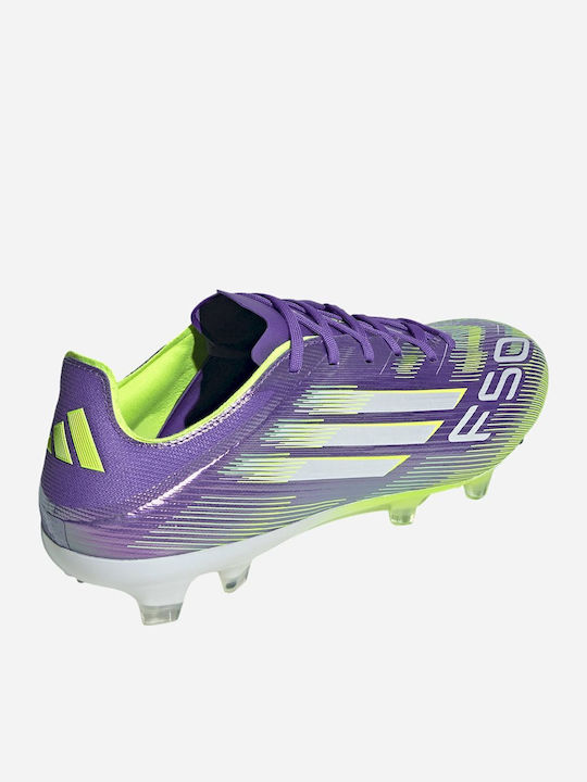 adidas F50 Pro Fußballschuhe mit Stollen Lila
