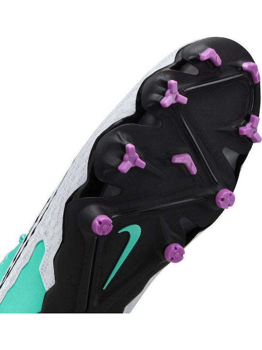 Nike Phantom Gx Academy Ποδοσφαιρικά Παπούτσια με Τάπες FG Τιρκουάζ