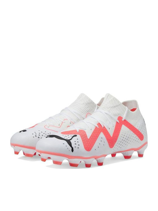 PUMA Future Play Football Shoes with Cleats White