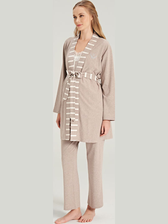 Feyza Robe Schwangerschaft Brown