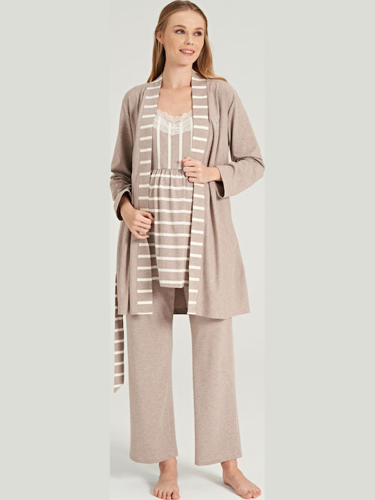 Feyza Robe Schwangerschaft Brown