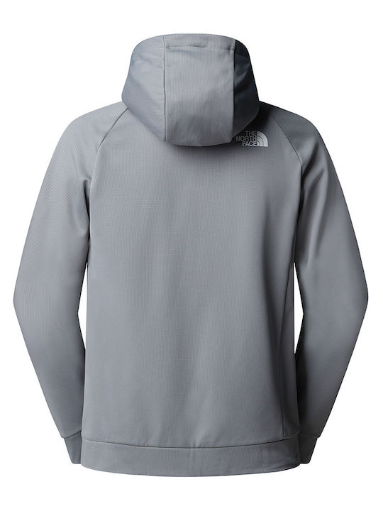 The North Face Full Herren Fleecejacke mit Kapuze Gray NF0A8DVYPUW