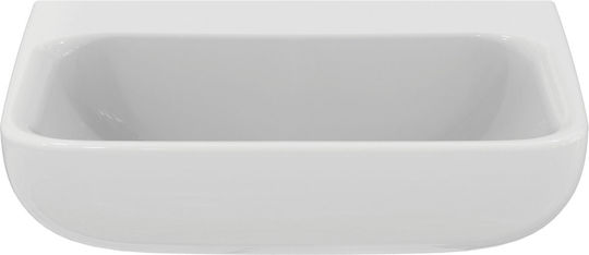 Ideal Standard Contour 21 Aufgesetztes Waschbecken Porzellan 50x40x18cm White Glossy Ideal Standard Contour 21 Aufgesetztes Waschbecken Porzellan 50x40x18cm White Glossy
