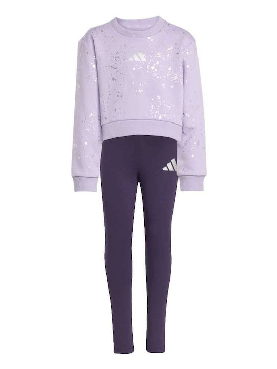 adidas Σετ Φόρμας Plum