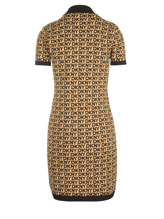 DKNY Evening Dress Brown DJ5R0911-NPX