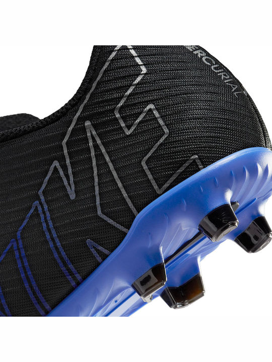 Nike Mercurial Vapor 15 Club Football Shoes with Cleats Black