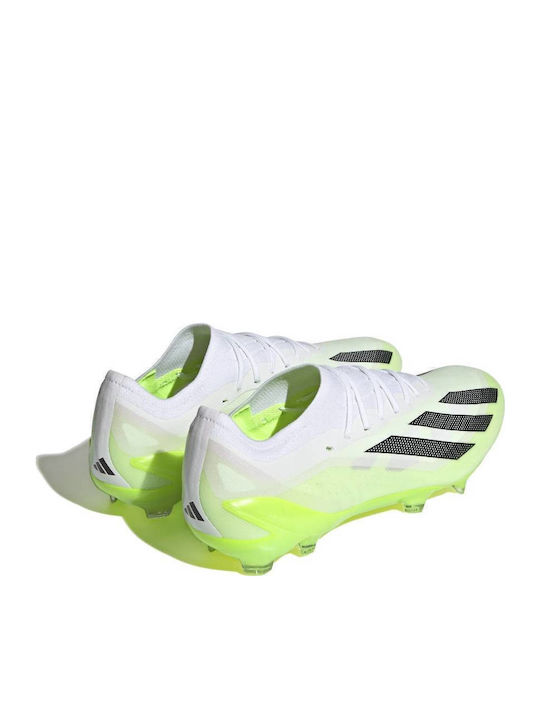 adidas X Crazyfast.1 Football Shoes with Cleats White