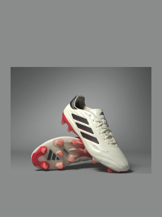 adidas Copa Pure.2 Elite Pantofi de Fotbal cu crampoane Albe