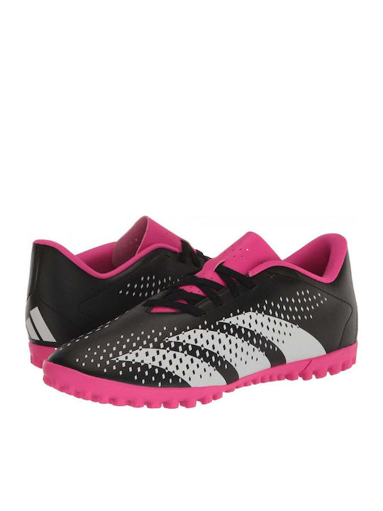 adidas Predator Accuracy.4 Football Shoes with Molded Cleats Core Black / Cloud White / Team Shock Pink 2