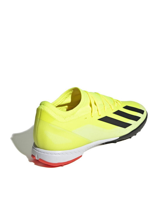 adidas X Crazyfast League Football Shoes with Molded Cleats Team Solar Yellow 2 / Core Black / Cloud White