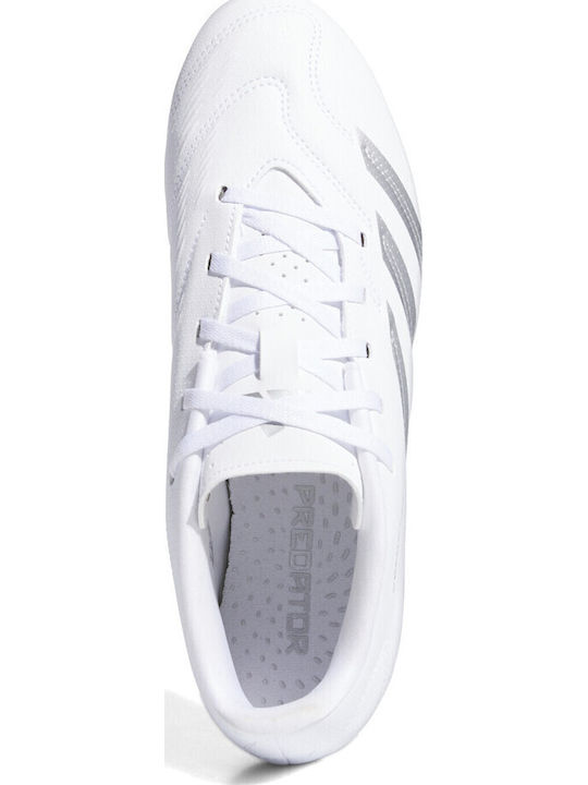 adidas Predator Club FxG Fußballschuhe mit Stollen Weiße