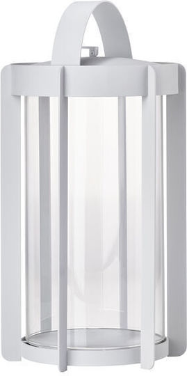 Zone Denmark Laterne Metallisch Gray 21.5x21.5x35cm 1Stück