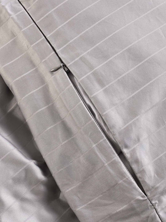 Σετ Παπλωματοθήκη Charisma Elegance 230x250 Grey
