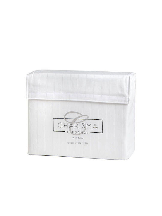 Σετ Παπλωματοθήκη Charisma Elegance 170x250 White