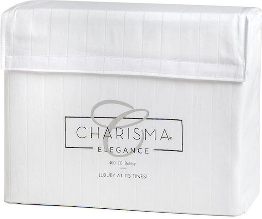 Charisma Elegance Bettbezug Set 230x250 Weiß