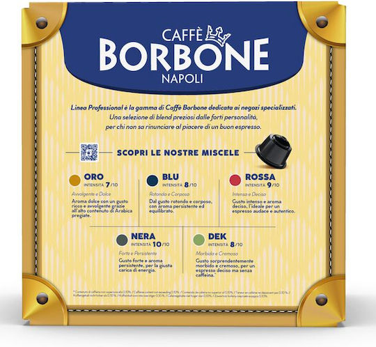 Caffe Borbone Κάψουλες Espresso Blu Συμβατές με Μηχανή Dolce Gusto 50caps