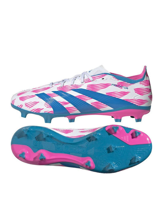 adidas Predator League Football Shoes with Cleats Beige