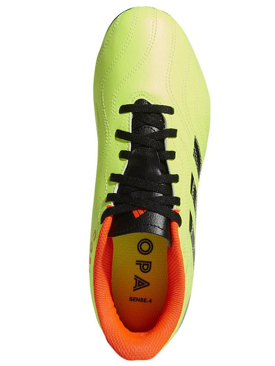adidas Copa Sense.4 Football Shoes with Cleats Team Solar Yellow / Core Black / Solar Red