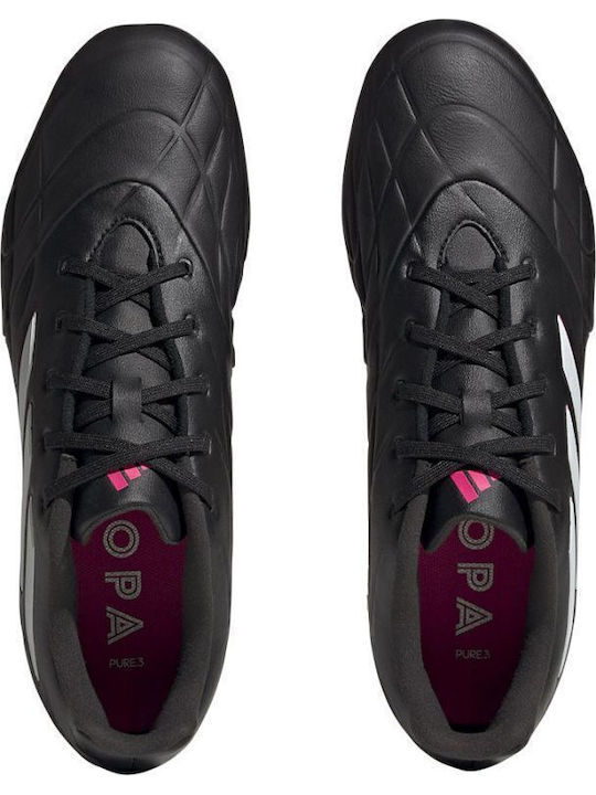adidas Copa Pure.3 Football Shoes with Cleats Core Black / Zero Metalic / Team Shock Pink 2